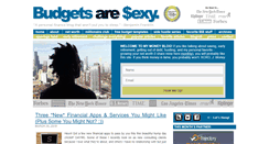 Desktop Screenshot of budgetsaresexy.com